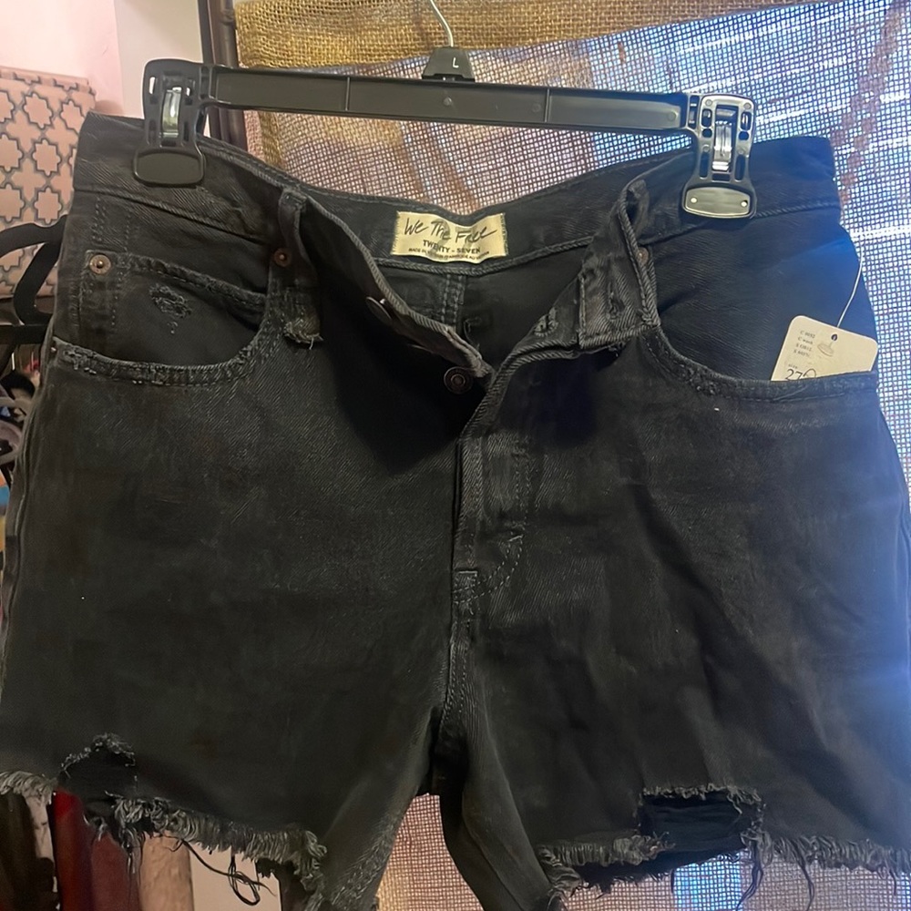 Free People Denim Shorts